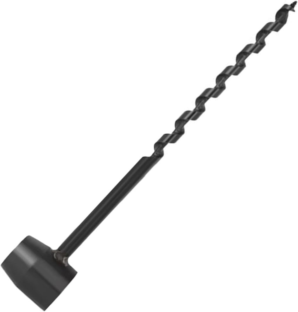 バーベキュー・キャンプ用 手動ドリル 木材用ハンドオーガー 10x260mm