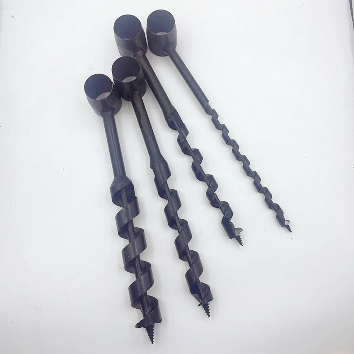 バーベキュー・キャンプ用 手動ドリル 木材用ハンドオーガー 10x260mm