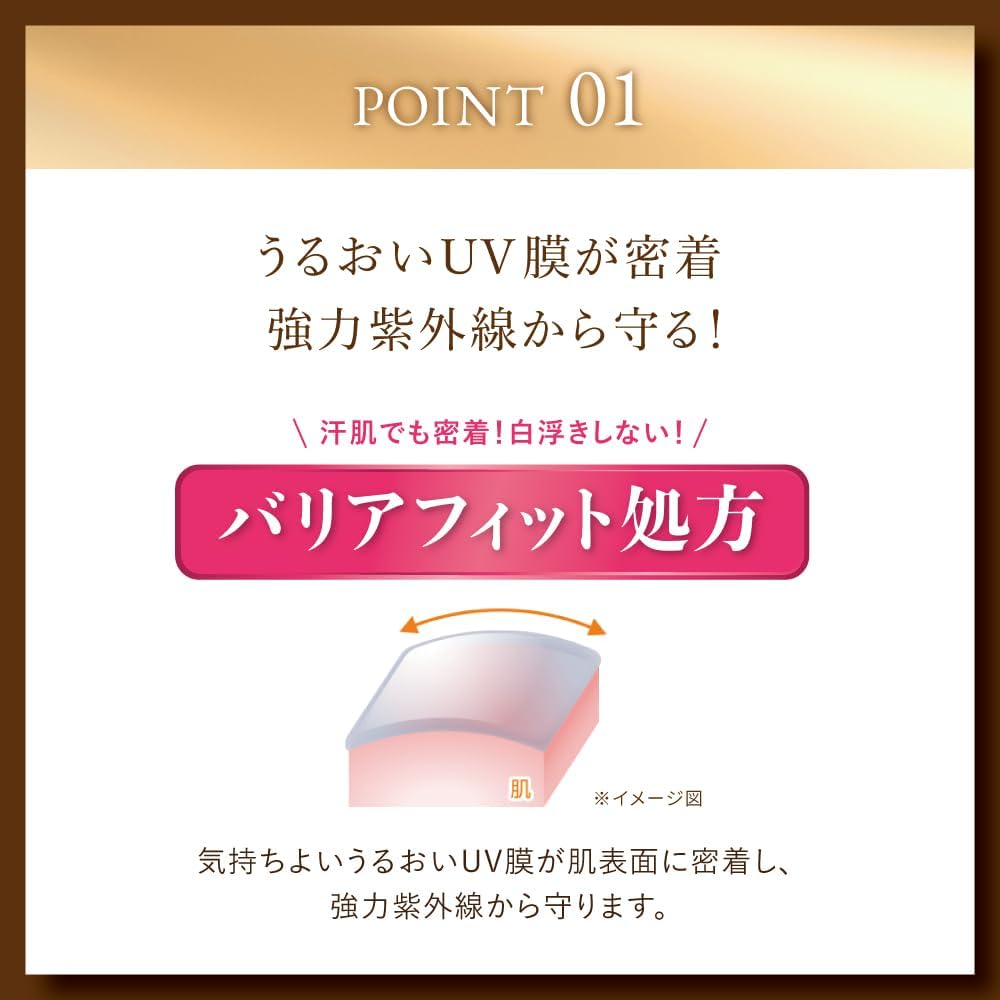 スキンアクア UVジェル SPF50+・PA++++ 100g ヒアルロン酸配合 水に強いウォータープルーフ