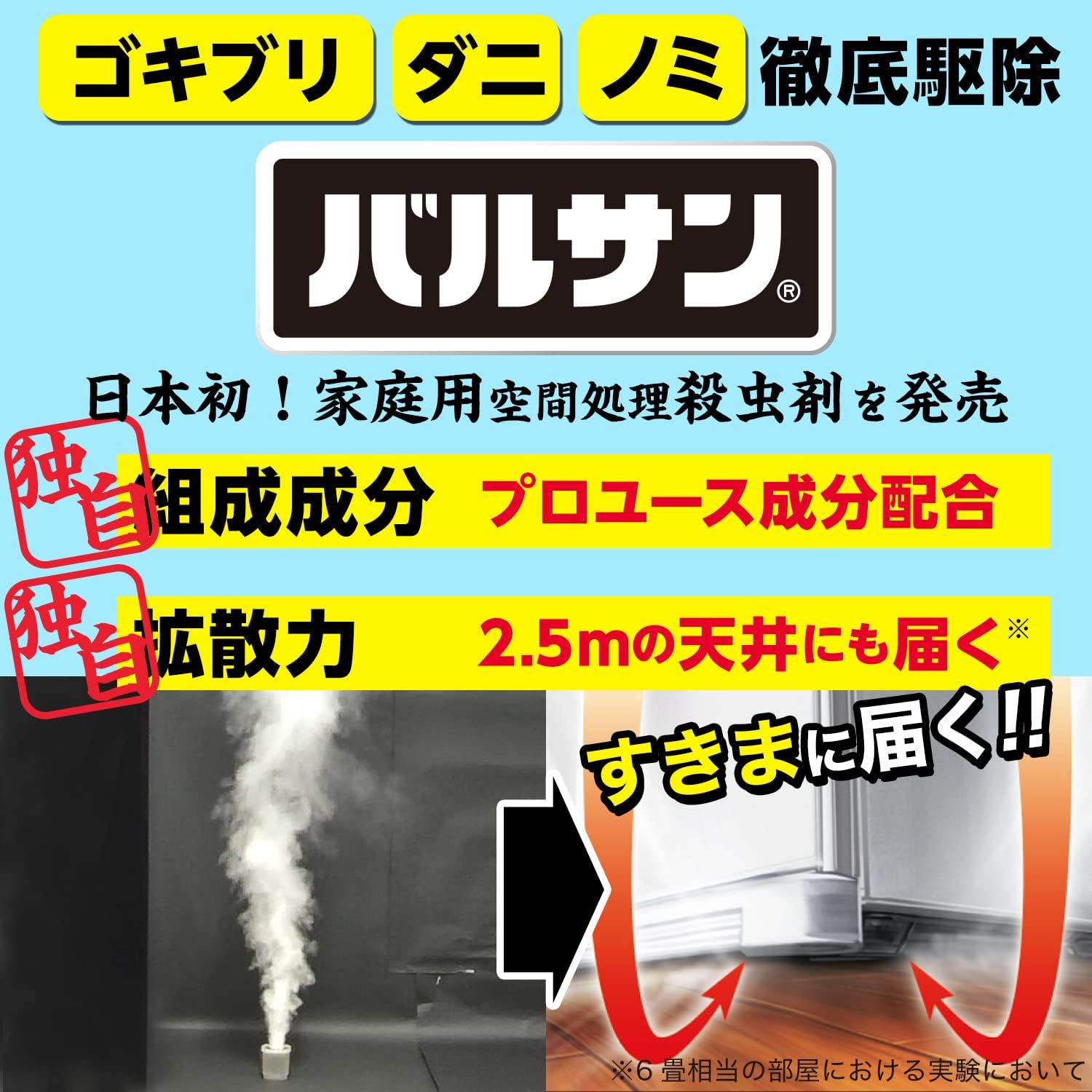 バルサン プロEX 水で使える 12~16畳用 25g【第2類医薬品】
