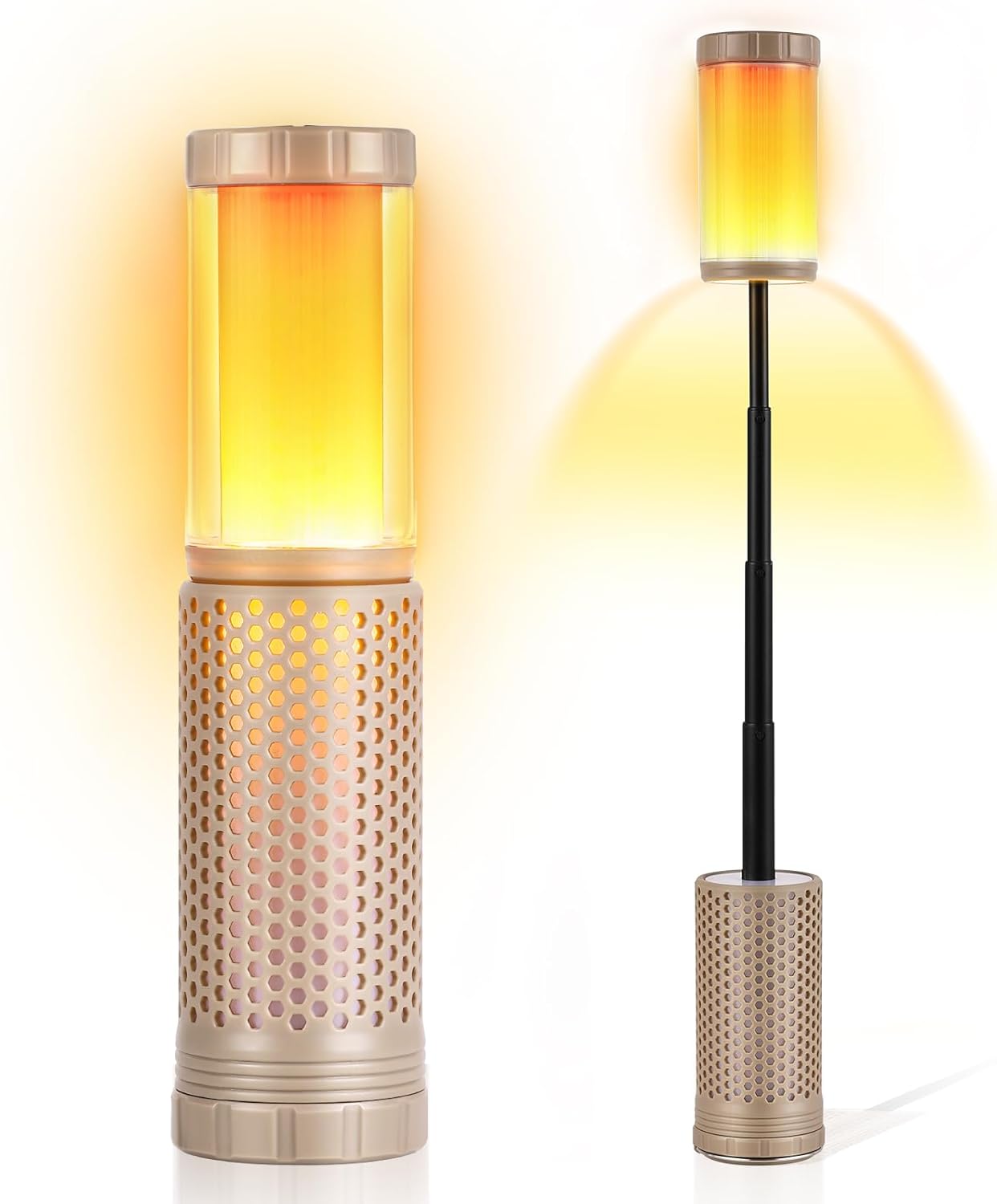 USB充電式防水コンパクトアウトドアランタン - 4点灯モード・調光機能付き