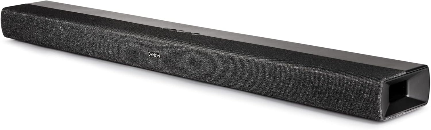 デノン Dolby Atmos対応 デュアルサブウーハー内蔵サウンドバー DHT-S217K ブラック