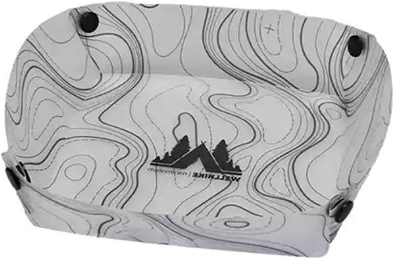 アウトドアキャンプ用超軽量折りたたみボウル - 食品安全素材製で持ち運び便利