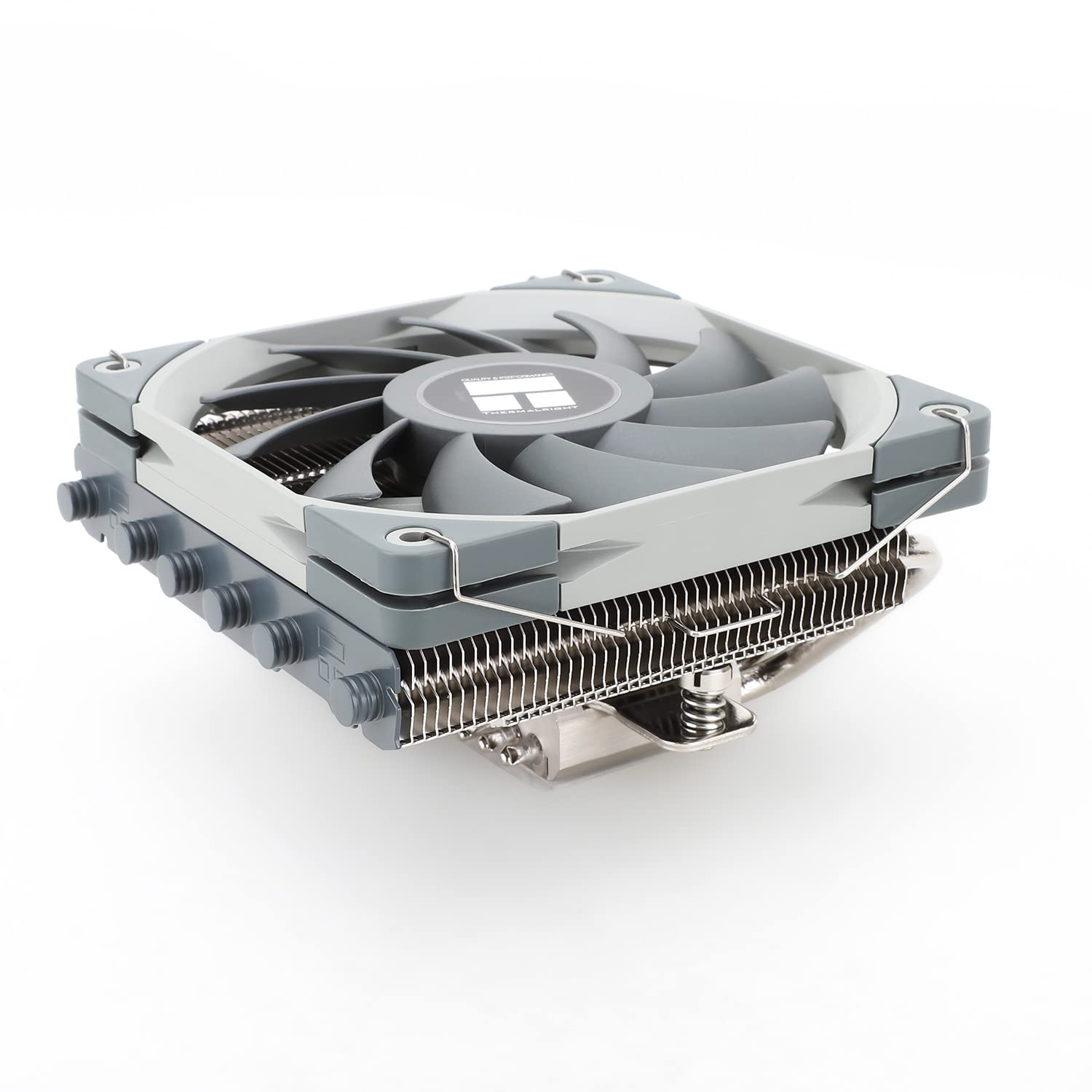 薄型CPUエアクーラー Thermalright AXP 120 X67、120mm PWMファン、6ヒートパイプ対応【AMD AM4/AM5・Intel LGA 1700/1150等】