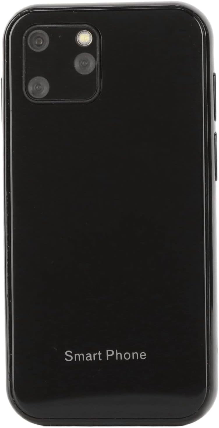デュアルSIM対応 3Gミニスマートフォン Android 6 2.5インチ HD画面 1GB/8GB デュアルカメラ 軽量 携帯電話 (黒)