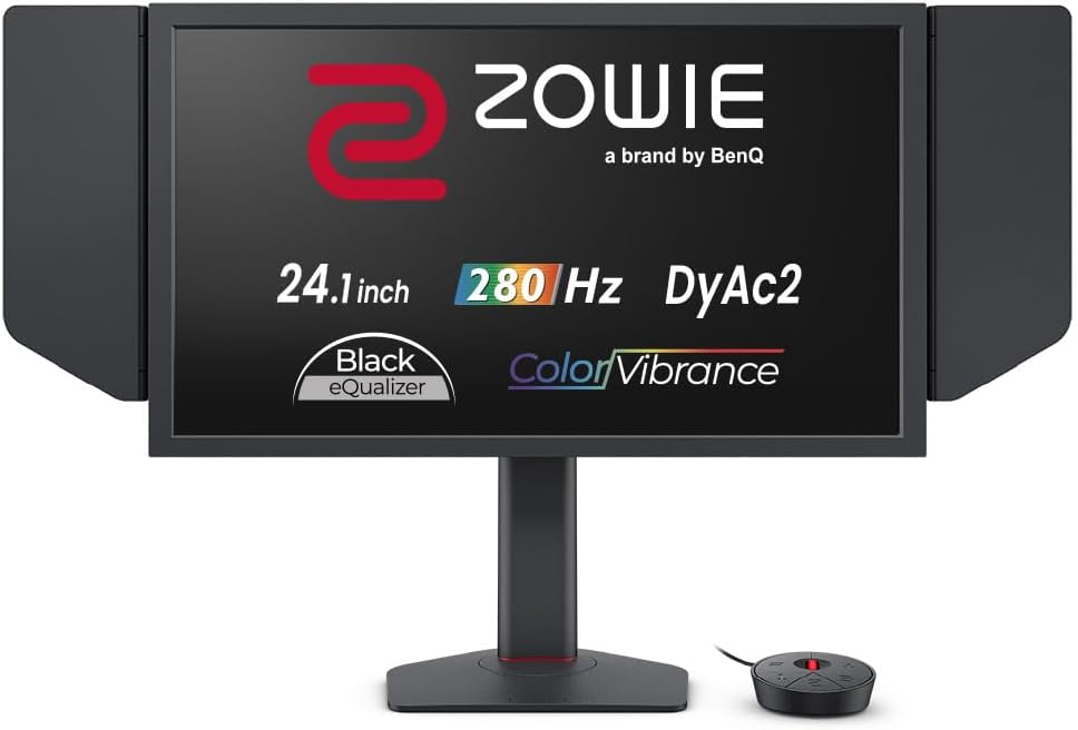 ゲーミングモニター BenQ ZOWIE XL2546X+ (24.1型/フルHD/280Hz/DyAc 2/HDMI×3/DP)