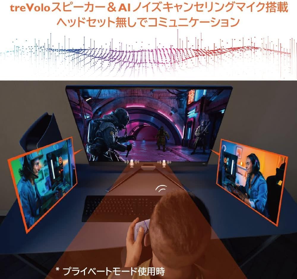 ゲーミングモニター BenQ MOBIUZ EX3210U (32インチ/4K/144Hz/PS5対応/IPS/量子ドット)
