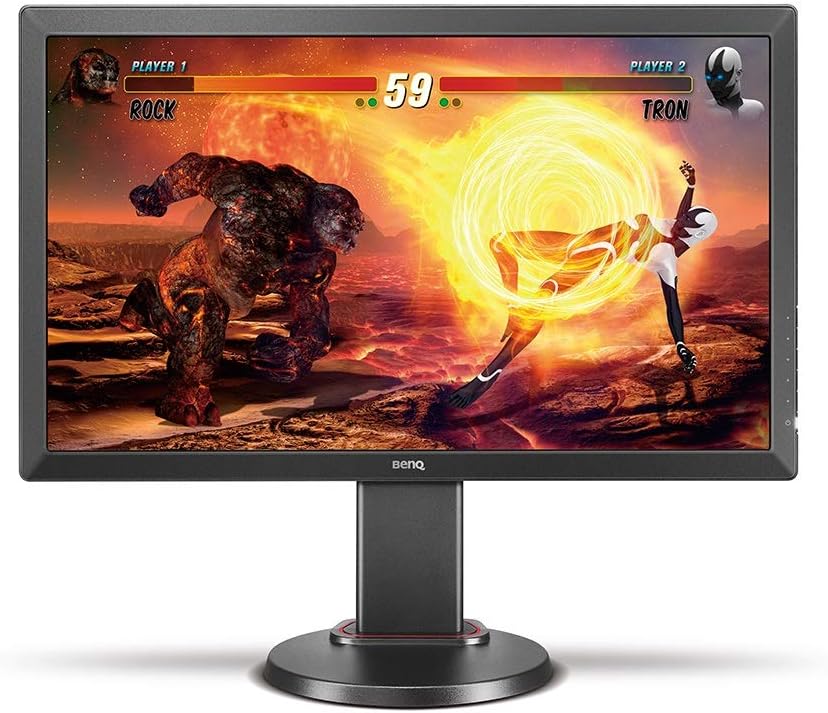 格闘ゲーム最適 BenQ ZOWIE 24インチ ゲーミングモニター RL2460S フルHD 1ms HDMI出力 スピーカー付き