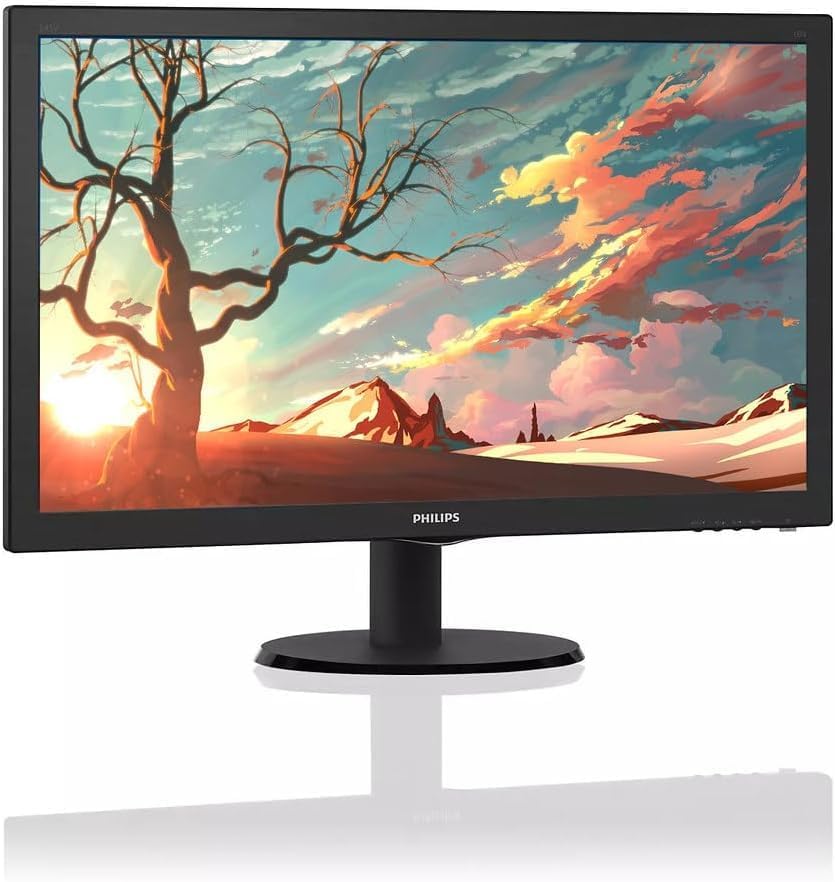 整備済みPHILIPS 23.6インチフルHD VAパネルモニター 243V5QHAB/11