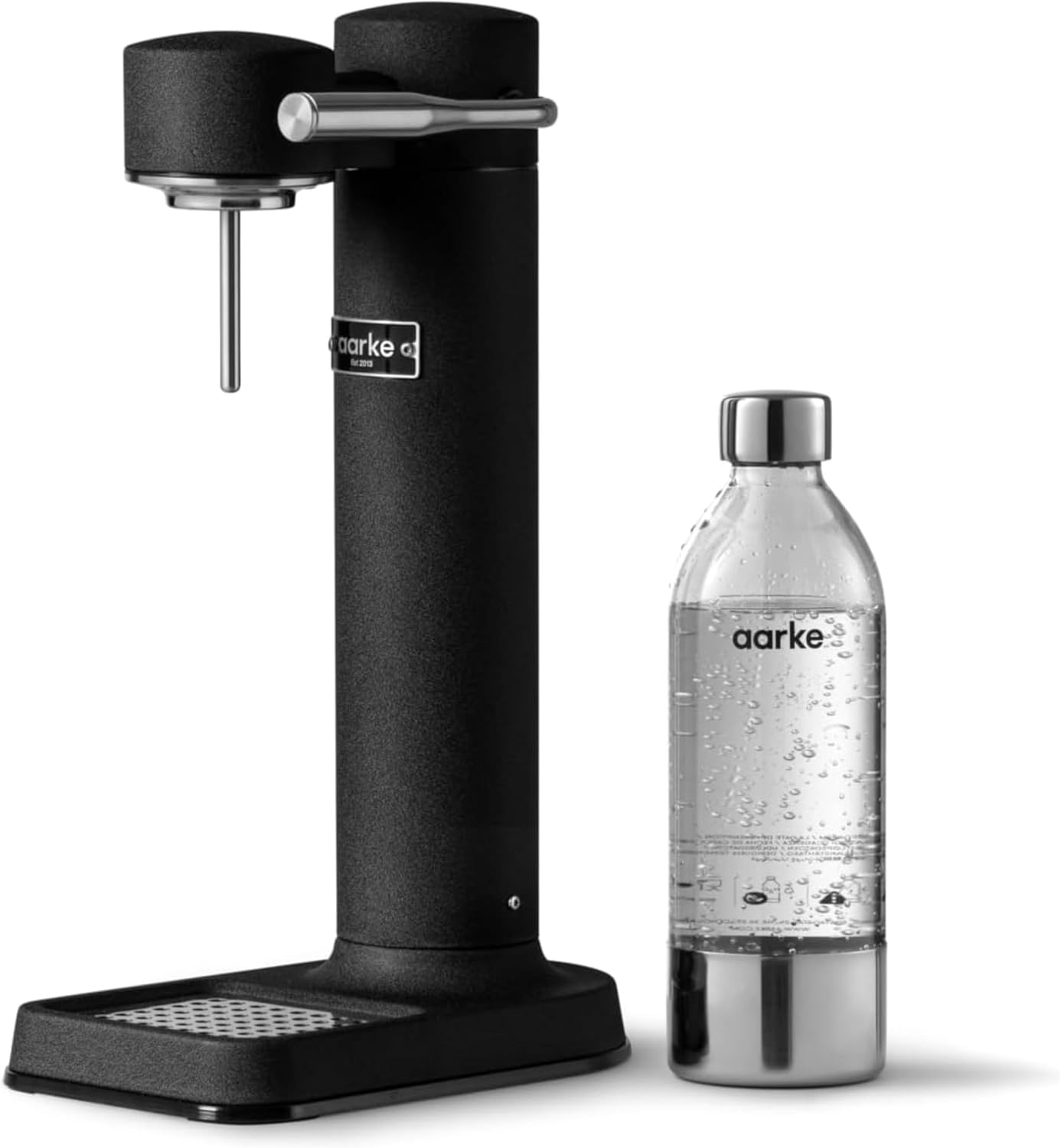 炭酸水メーカー Aarke Carbonator3 マットブラック 専用ボトル付き ステンレス製