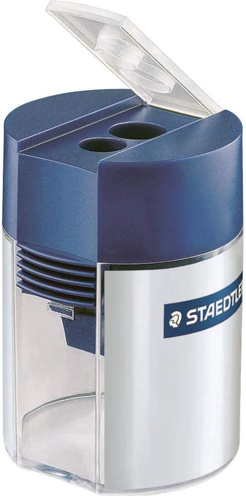 ステッドラー 2穴鉛筆削り Φ8.2mm・Φ10.2mm 512 001
