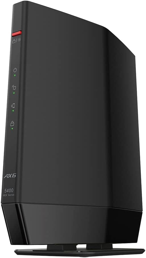 Wi-Fi 6対応 バッファロー無線LAN中継機 573Mbps Easy Mesh iPhone動作確認済 WEX-5400AX6/N
