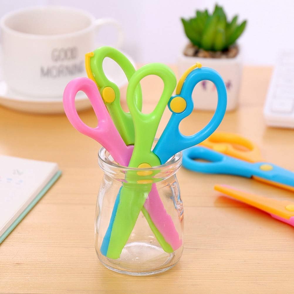 安全プラスチックハサミ3丁セット 文房具用
