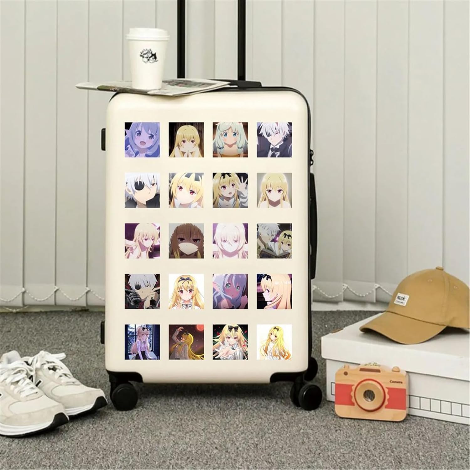 ありふれた職業で世界最強 ステッカーセット 118枚 DIY 文房具 装飾品 アニメキャラクター