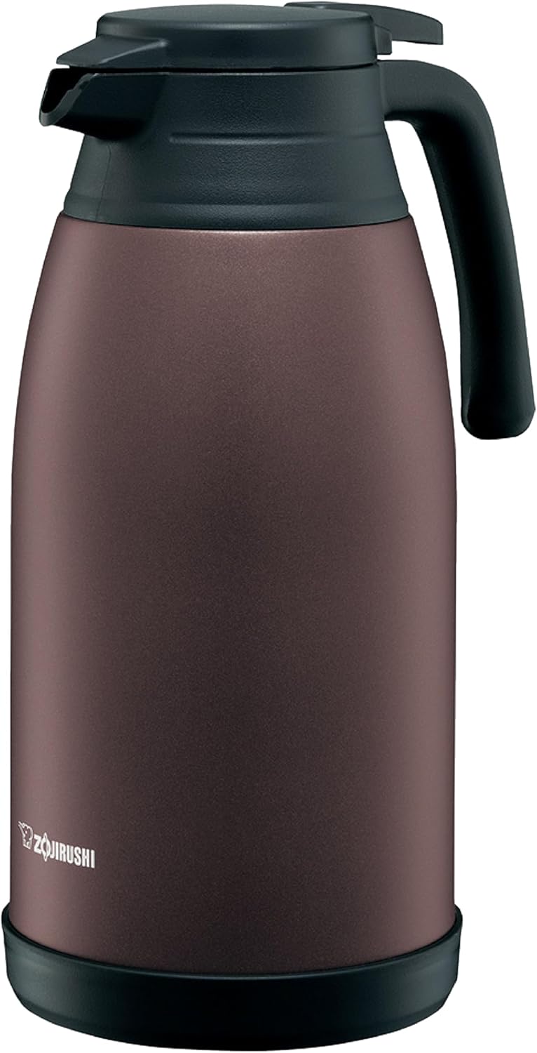 象印 ステンレスポット 1.9L 卓上タイプ 保温・保冷用 ブラウン SH-RA19-TA