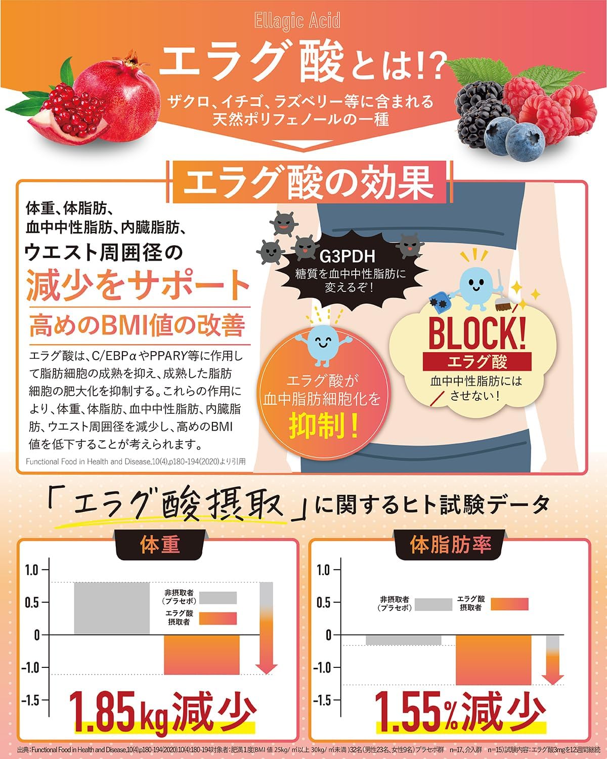 肥満対策機能性表示食品 カロリンピュア 30日分 18種の成分配合 コエンザイムQ10