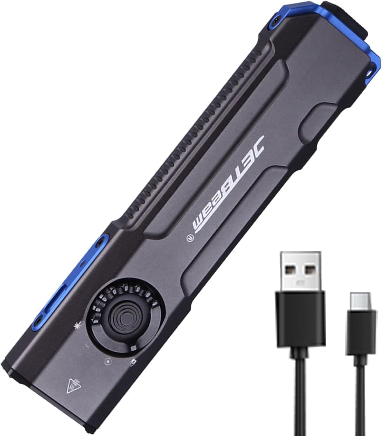 JETBeam E26 懐中電灯 1800ルーメン IPX8防水 手持ちライト アルミ合金製 4モード 高輝度 EDC用