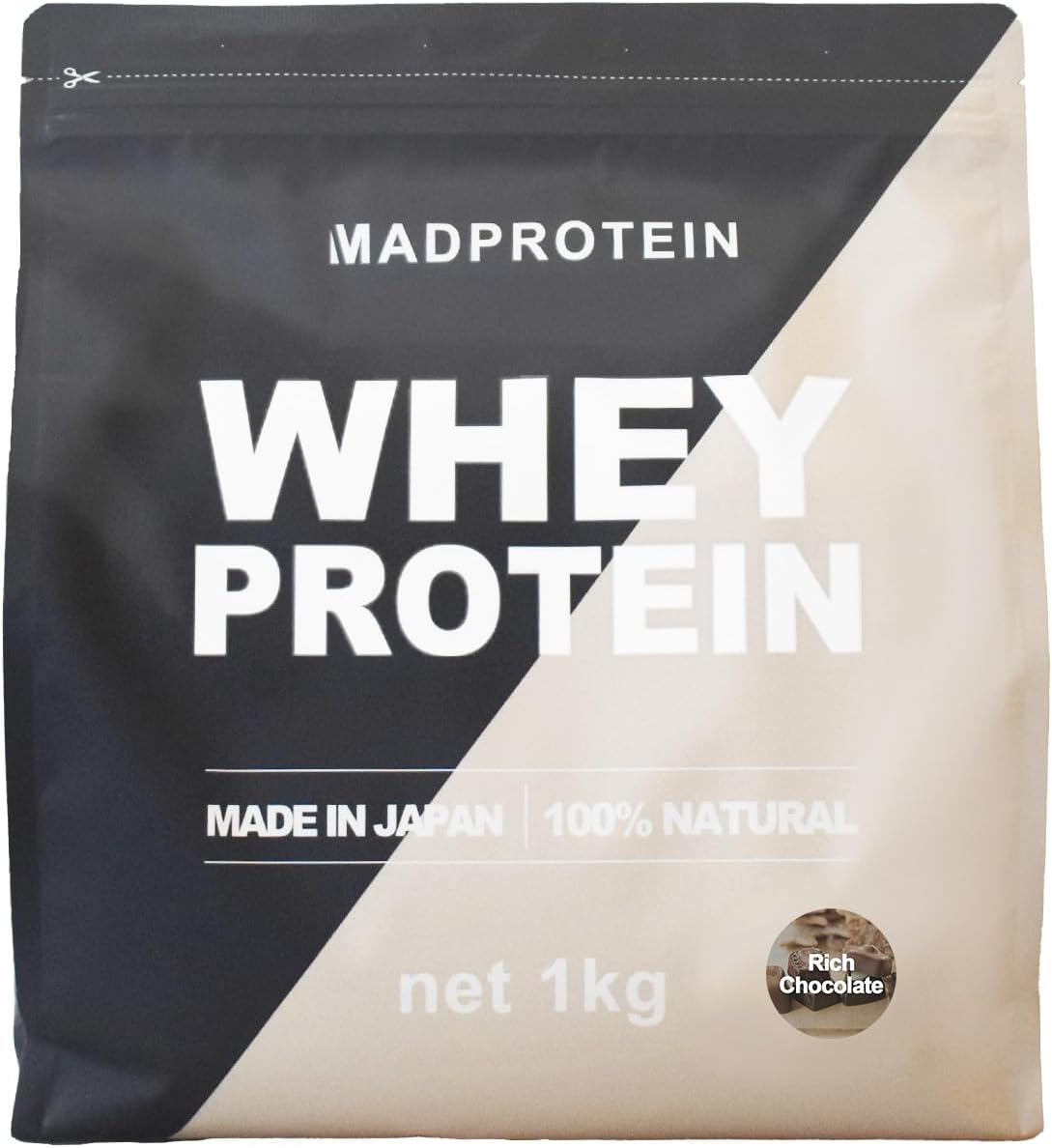 国内製造 リッチチョコレート ホエイプロテイン WPC 1kg 人工甘味料不使用