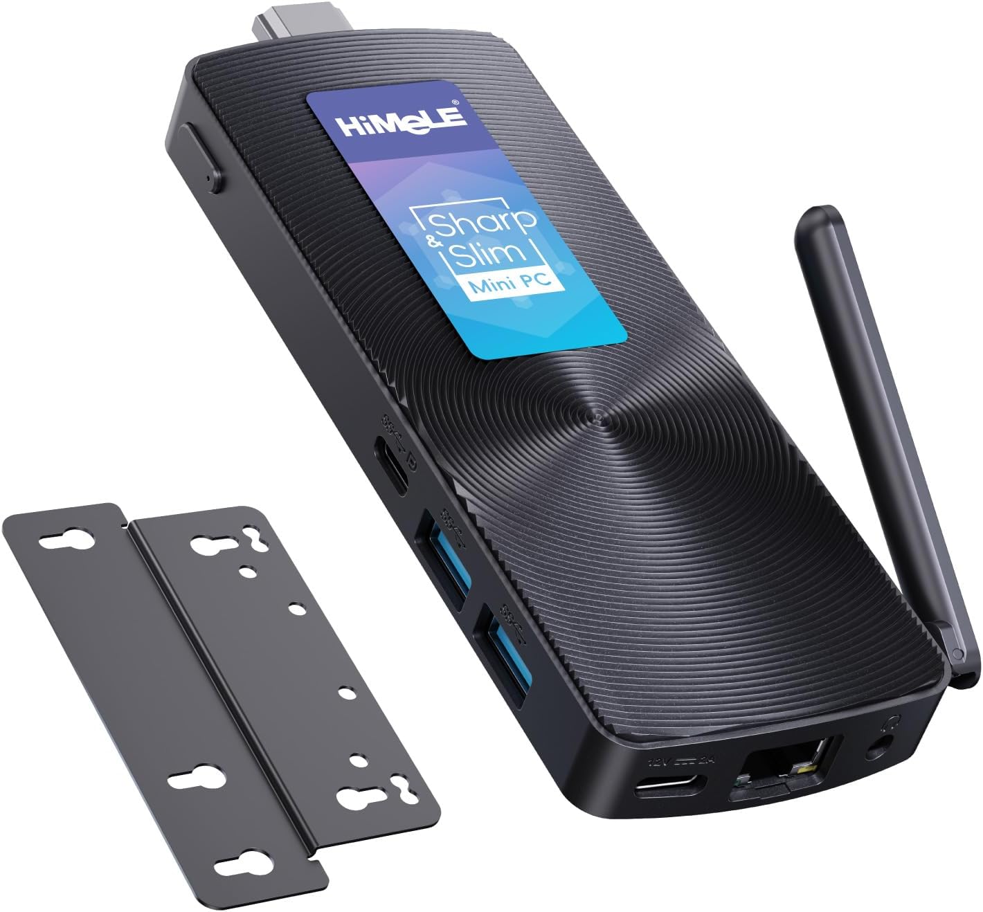 ファンレスミニPC HiMeLE PCG02 - Celeron N100, 8GB RAM, 128GB SSD, 4K HDMI, Wi-Fi5, BT5.1