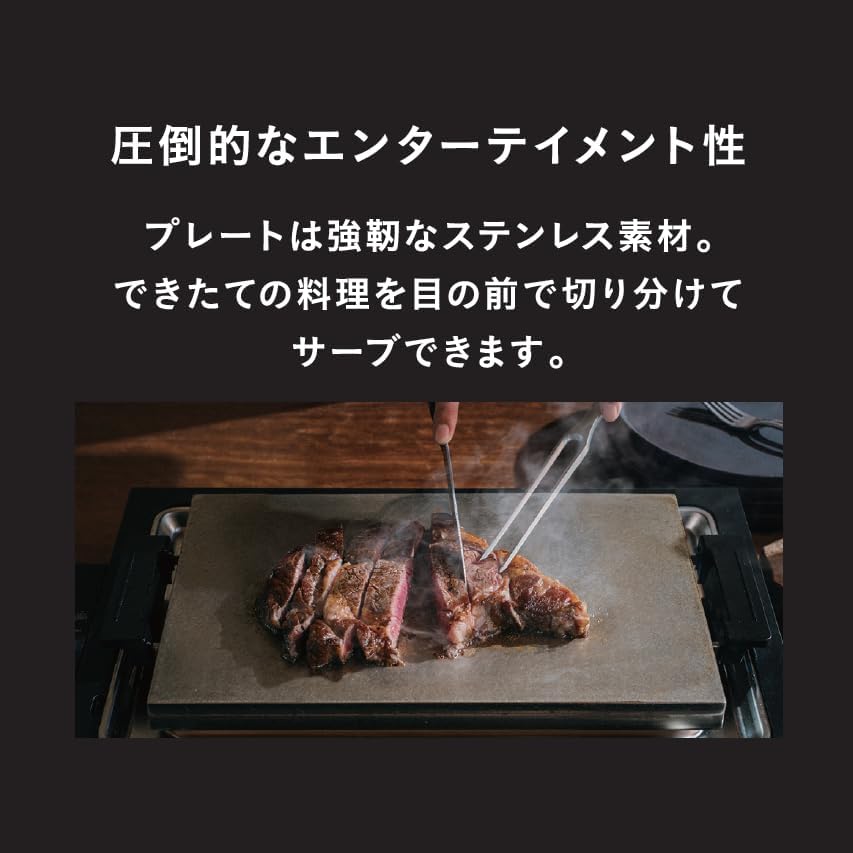 バルミューダ ザ・プレート プロ ホットプレート（公式レシピリーフレット付）