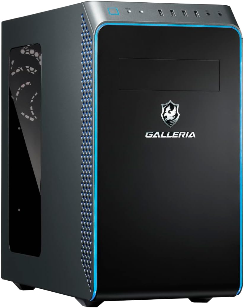 ゲーミングPC ガレリア RM7R-R46 RTX 4060 Ryzen 7 5700X メモリ32GB SSD1TB Windows11 2年保証 ガンメタリック