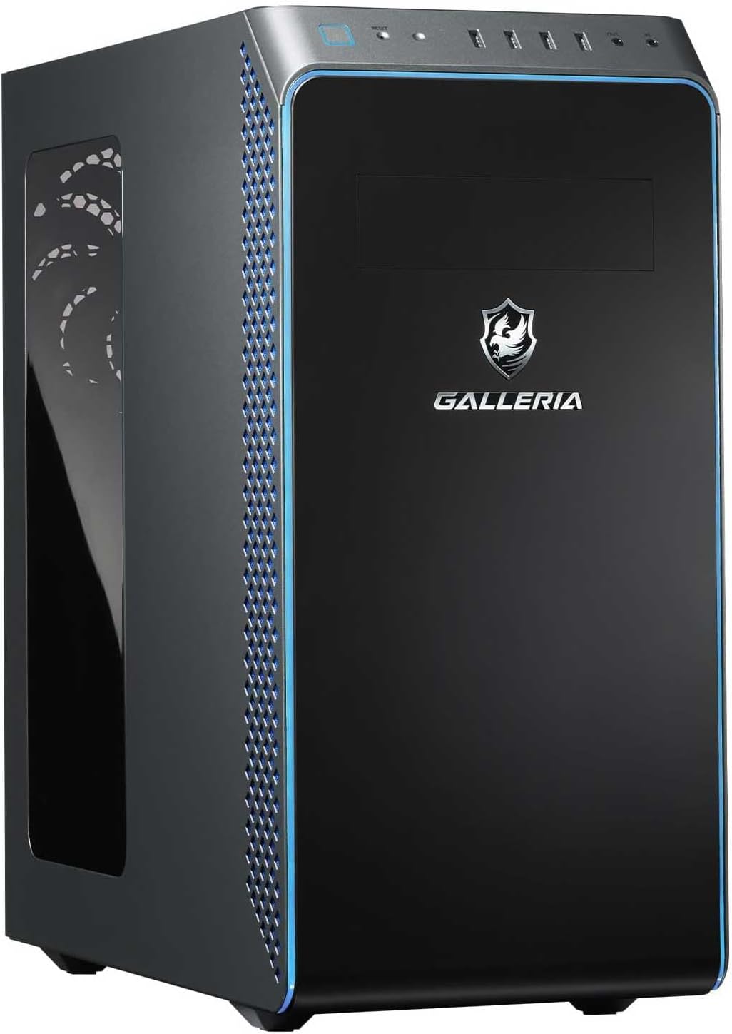 ガレリア ゲーミングPC GALLERIA XA7C-R46 RTX4060 32GB メモリ 1TB SSD 動画編集向け ガンメタリック