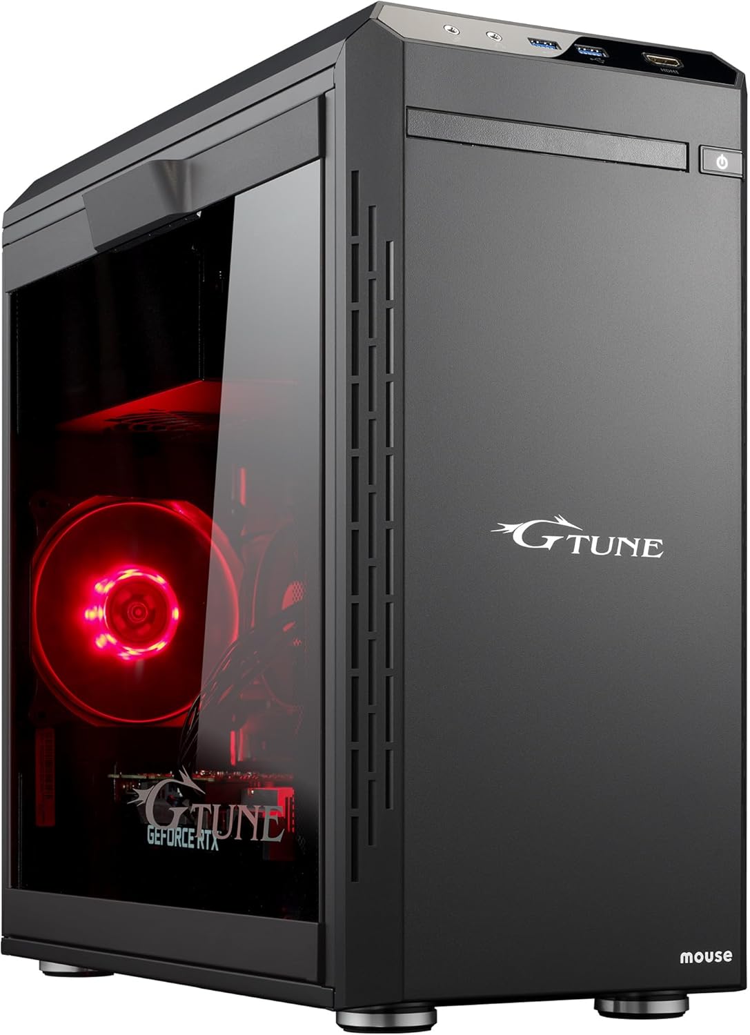 ゲーミングPC RTX 5070搭載 | G-Tune DG | 3年保証 | 水冷CPUクーラー | 動画編集・ゲーム向け
