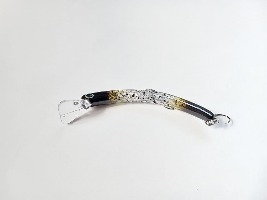 逆さまニョロ系クランクベイト ルアー 65mm 3.6g トラウト専用 バーブレスフック