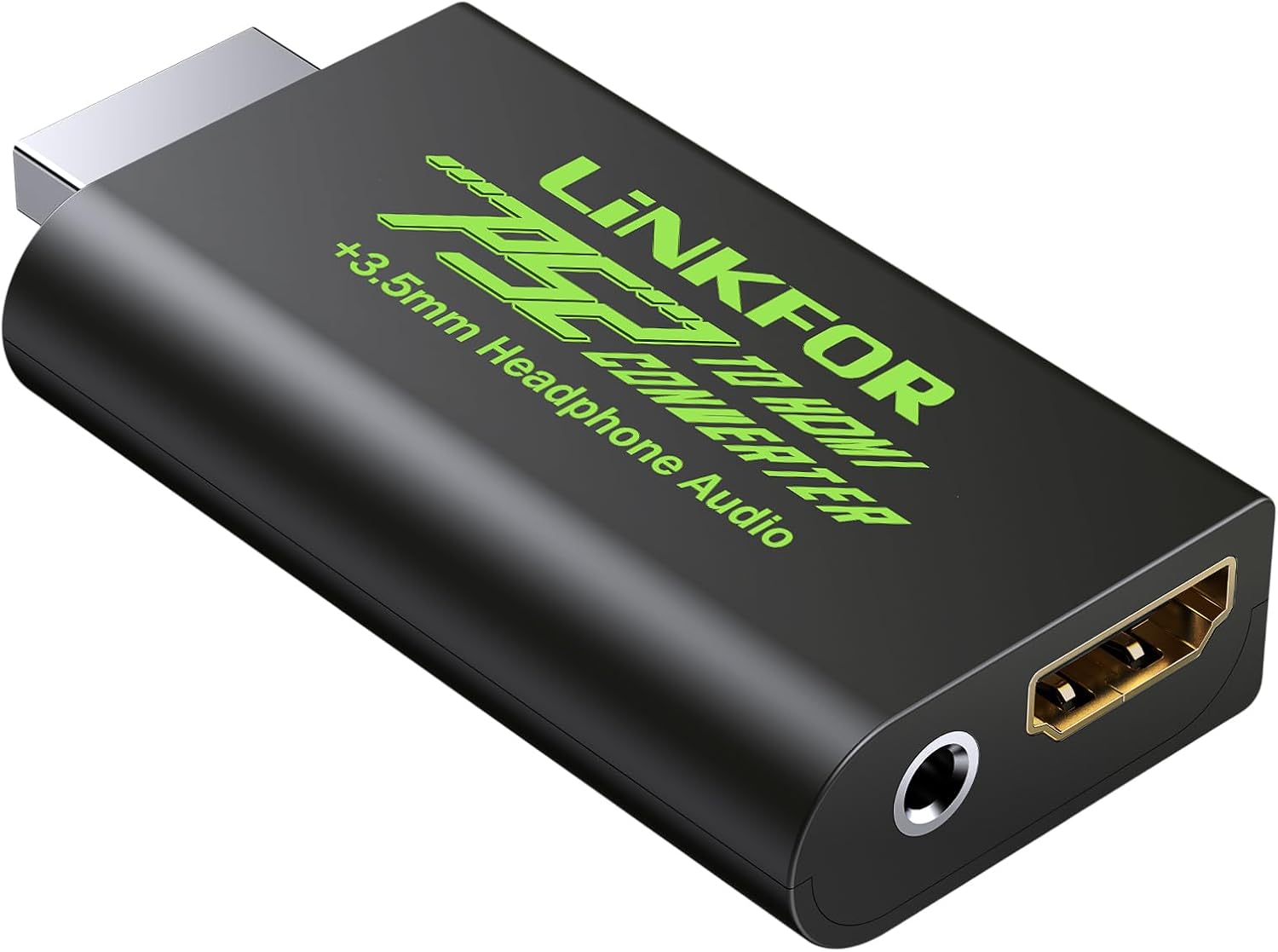 PS2用HDMIコンバーター 3.5mmヘッドホンジャック・USBケーブル付属