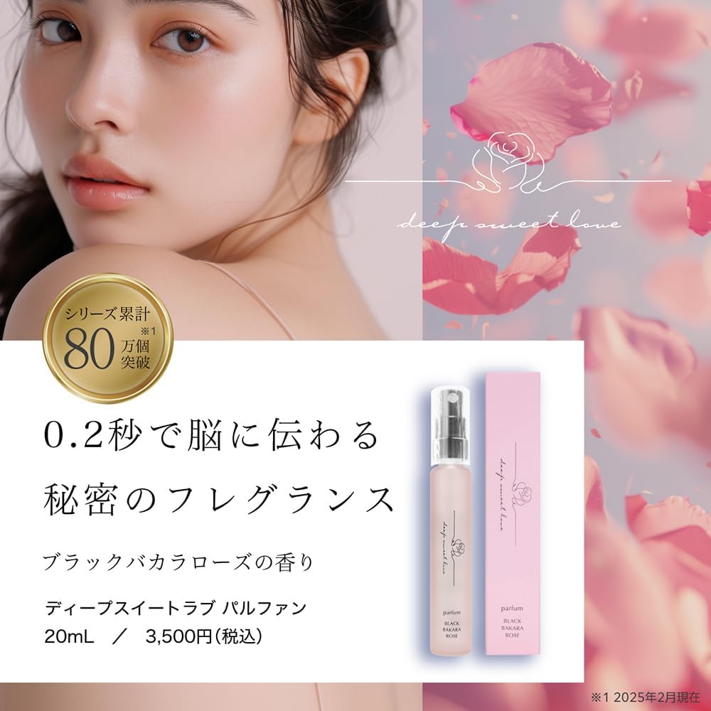 フェロモン香水 ブラックバカラローズ＆イランイラン 20ml レディース