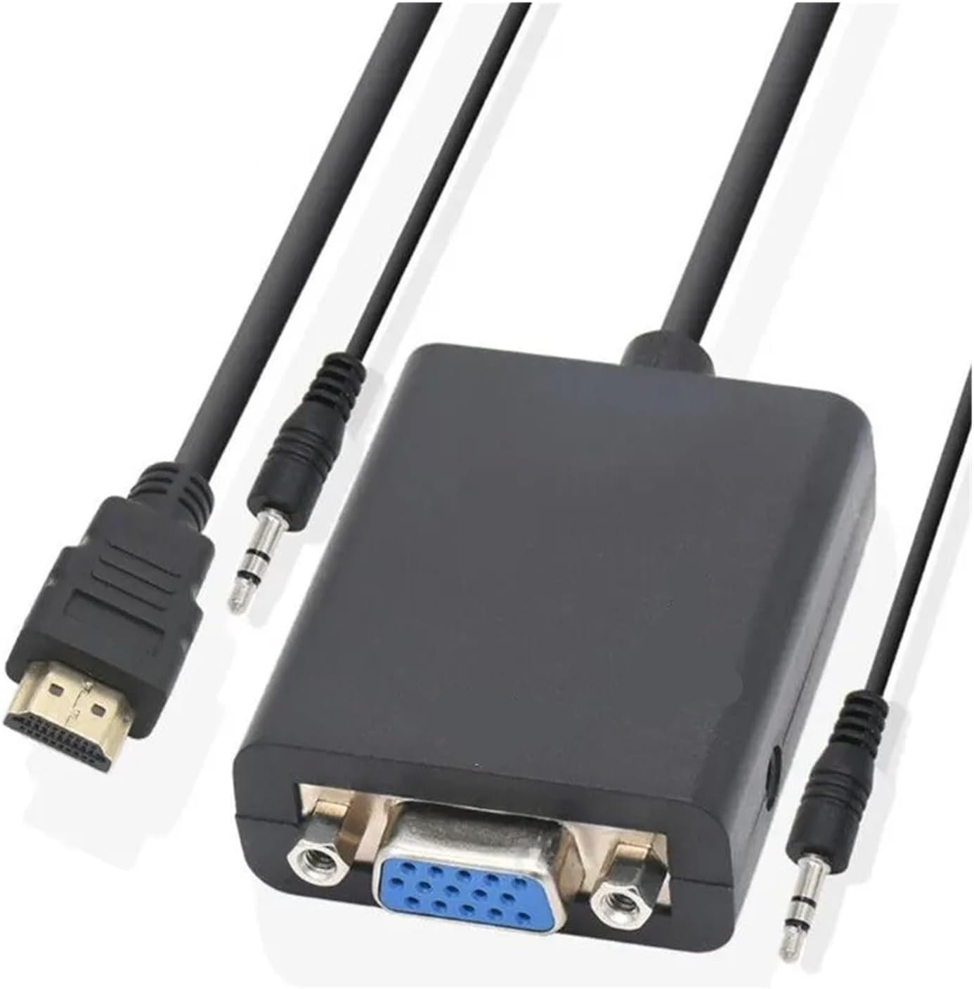 HDTVオス-メスコンバーター オーディオ出力対応 1080P HD出力