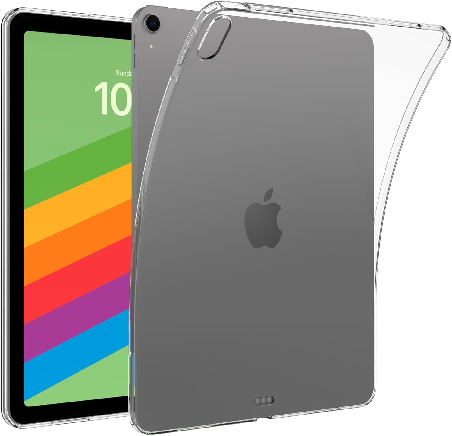 iPad Air 13インチ（2024年）用スリムTPUクリアケース