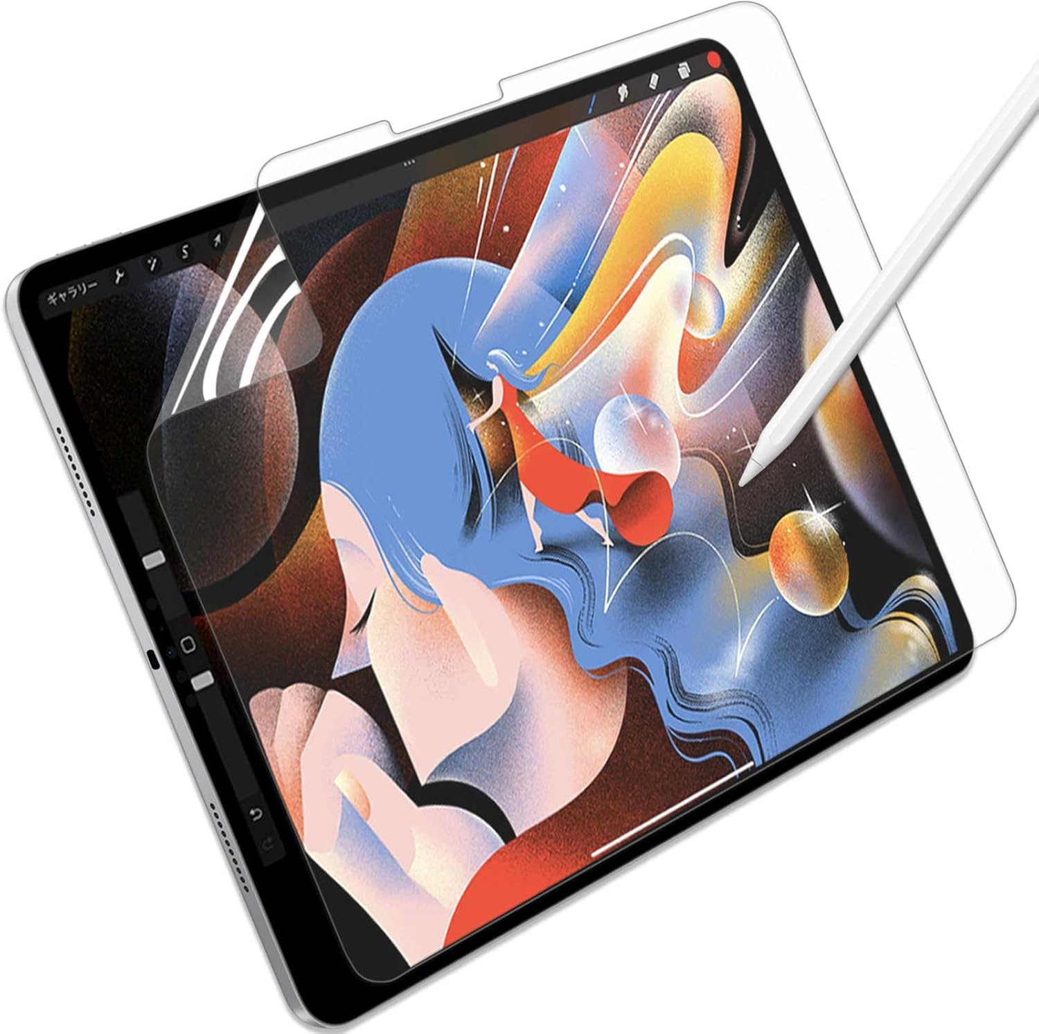 iPad Air 11インチ用 ペーパーライクフィルム 反射低減・ペン先磨耗防止
