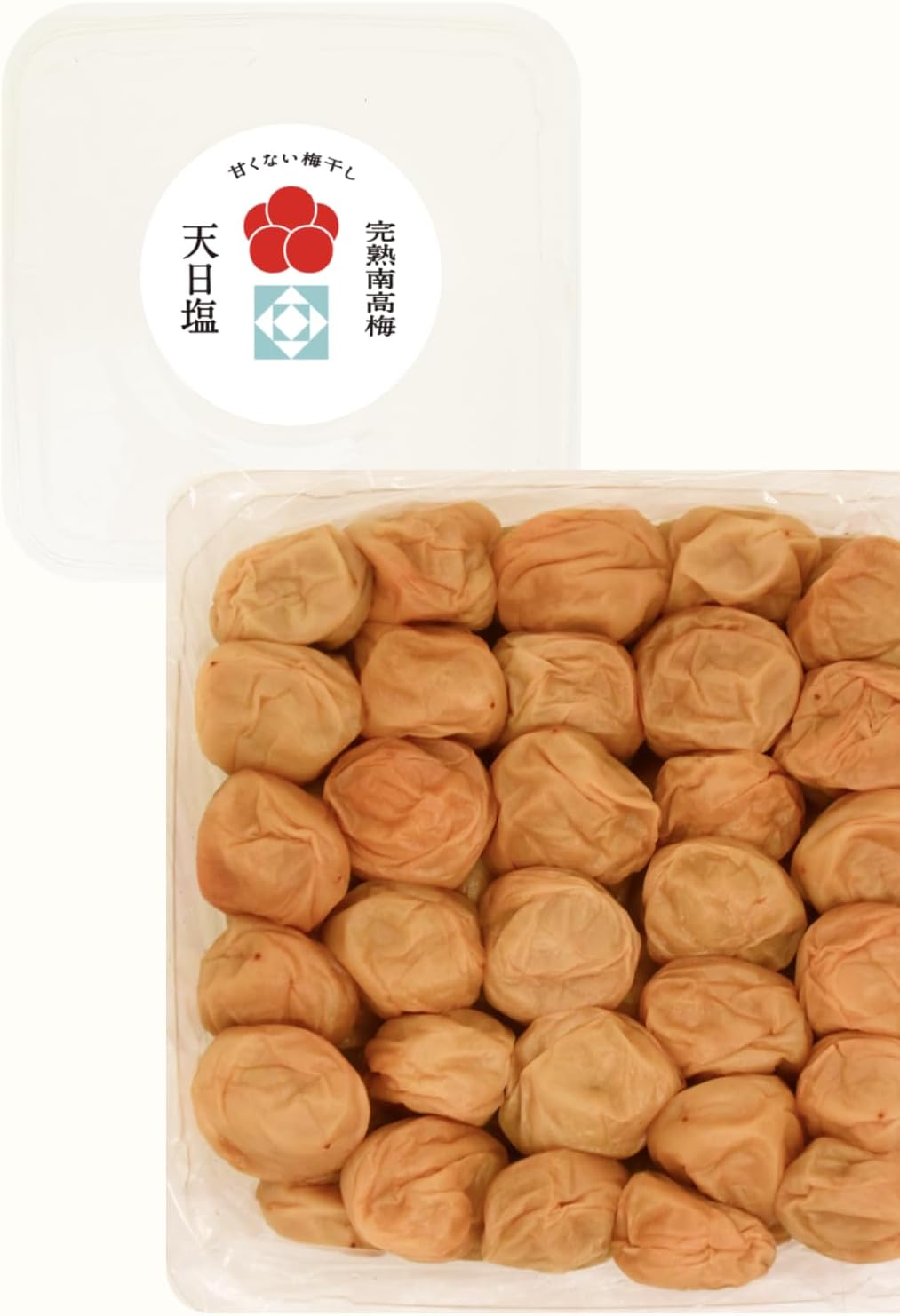 紀州南高梅の無添加梅干し（熟成・塩分18%）1000g - 天日塩使用