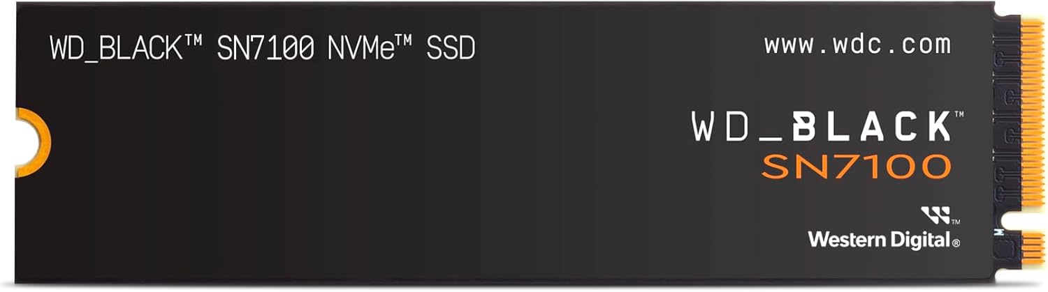 内蔵SSD 1TB WD Black SN7100 (最大読取り7,250MB/秒) M.2 NVMe【国内正規代理店品】