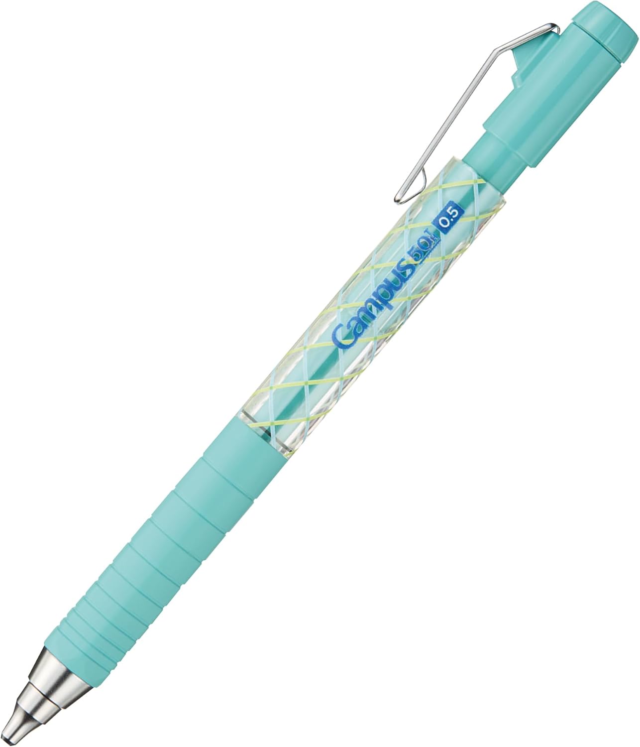 50周年記念 コクヨ キャンパス シャープペンシル 0.5mm 六角グリップ ライトブルー