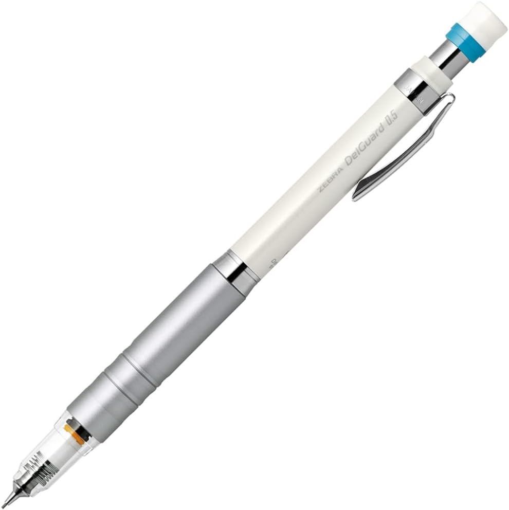 デルガード シャープペン 0.5mm ホワイトタイプ Lx