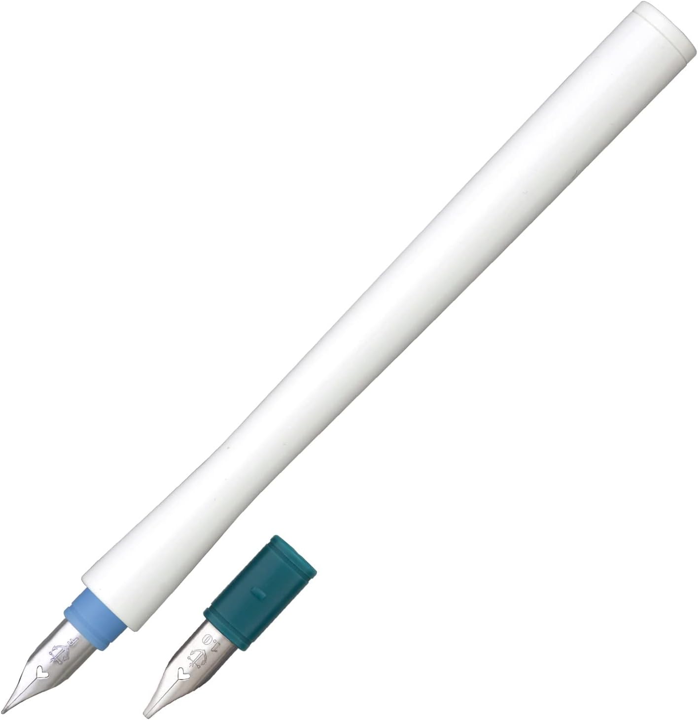 セーラー万年筆 hocoro ダブル ペン先細字 1.0mm シロ