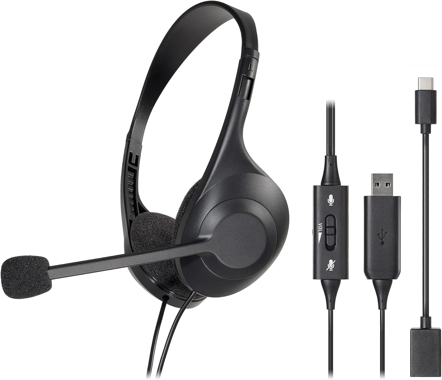 USBヘッドセット オーディオテクニカ ATH-102USB ノイズキャンセリング・抗菌加工