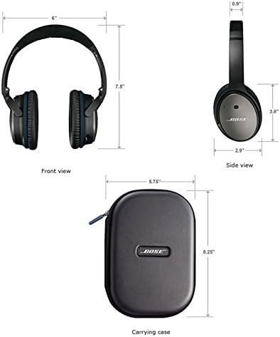 Appleデバイス対応 Bose QuietComfort 25 ノイズキャンセリングヘッドフォン ブラック
