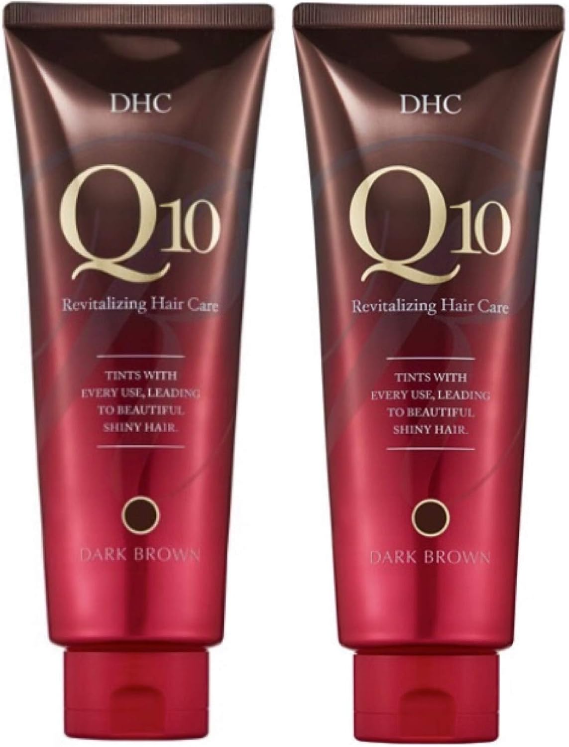 DHC Q10 プレミアムカラートリートメント ダークブラウン 2本セット