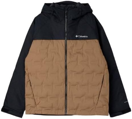 メンズ用コロンビア グランドトレックIII ダウンフーデッドジャケット ブラック M