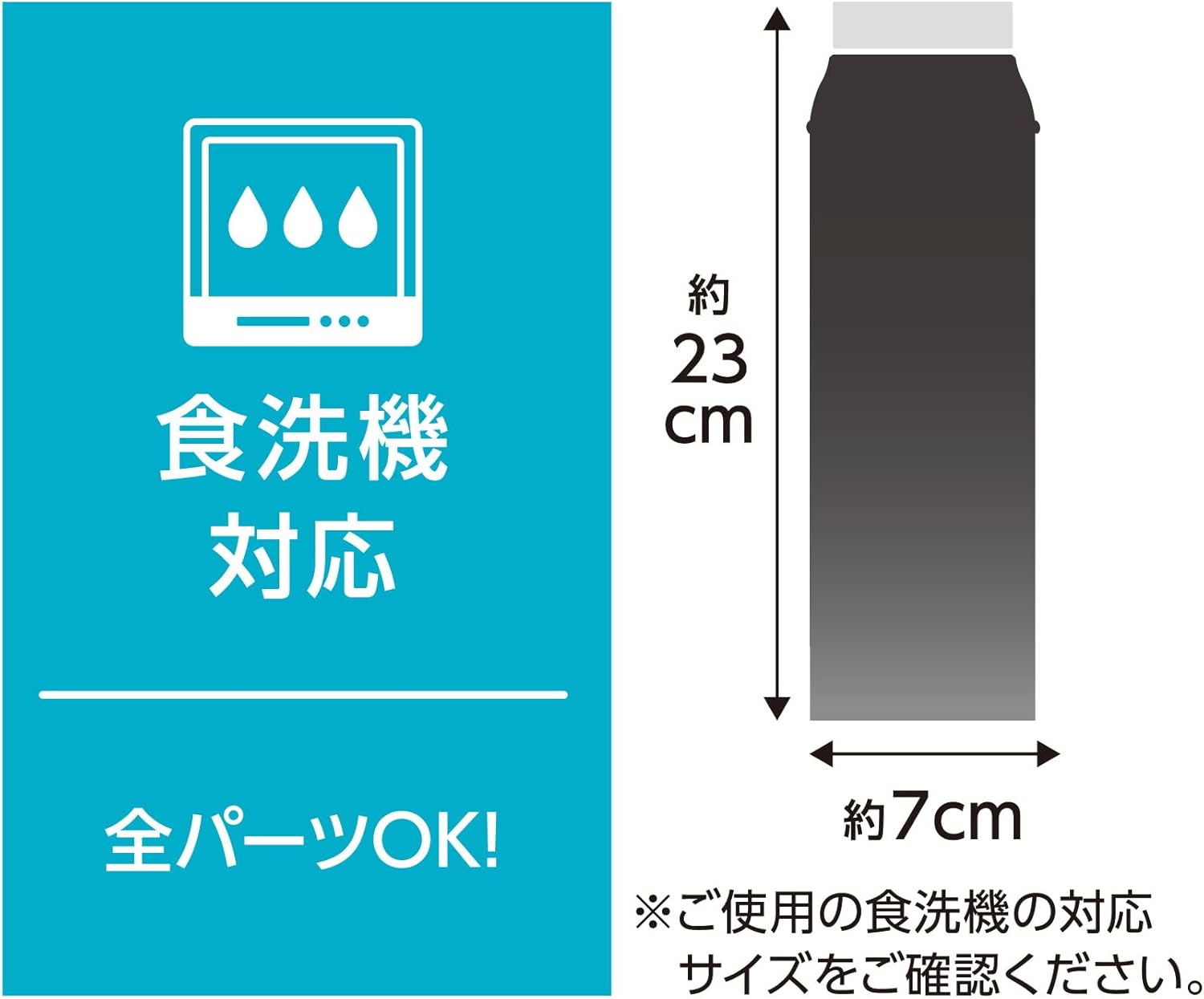 サーモス 水筒 720ml 真空断熱 ブラックグラデーション ワンタッチオープン