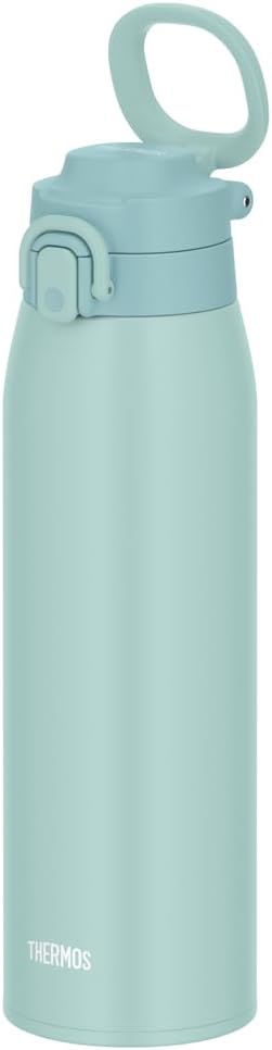 真空断熱1L水筒(ケータイマグ)・ミントブルー