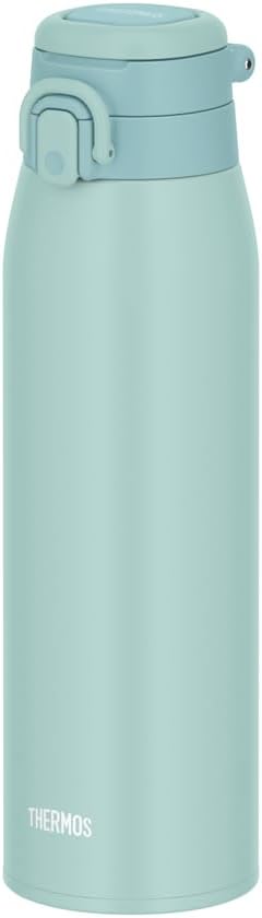 真空断熱1L水筒(ケータイマグ)・ミントブルー