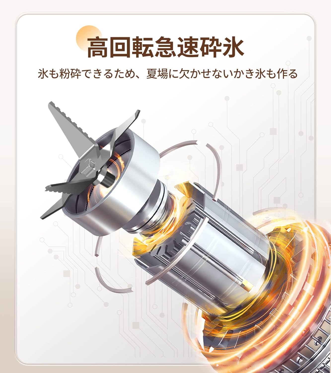 ハイパワー400W スムージー・離乳食用ジューサー・ミキサー 600ml大容量