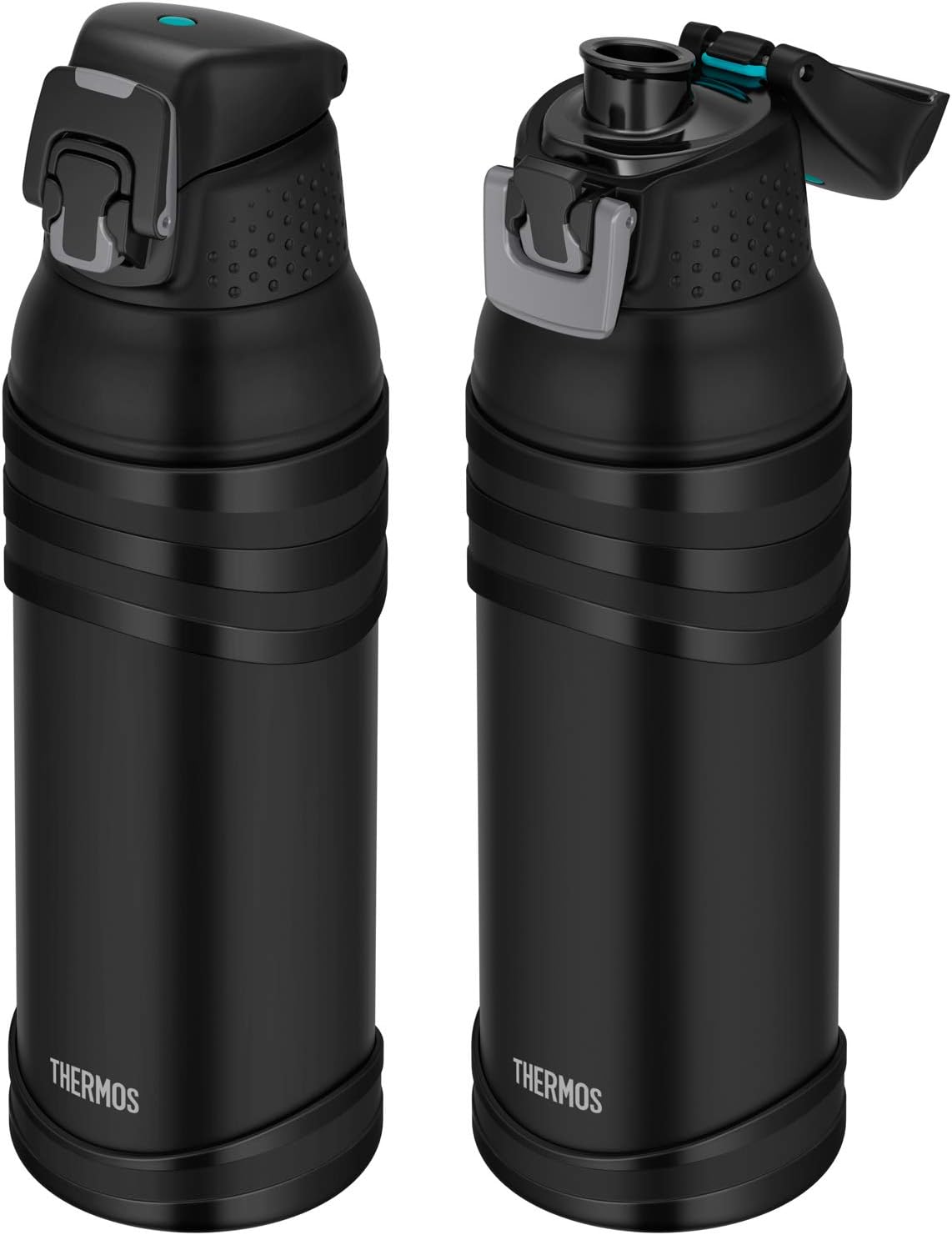 真空断熱スポーツボトル 1L 保冷専用 マットブラック ー サーモス