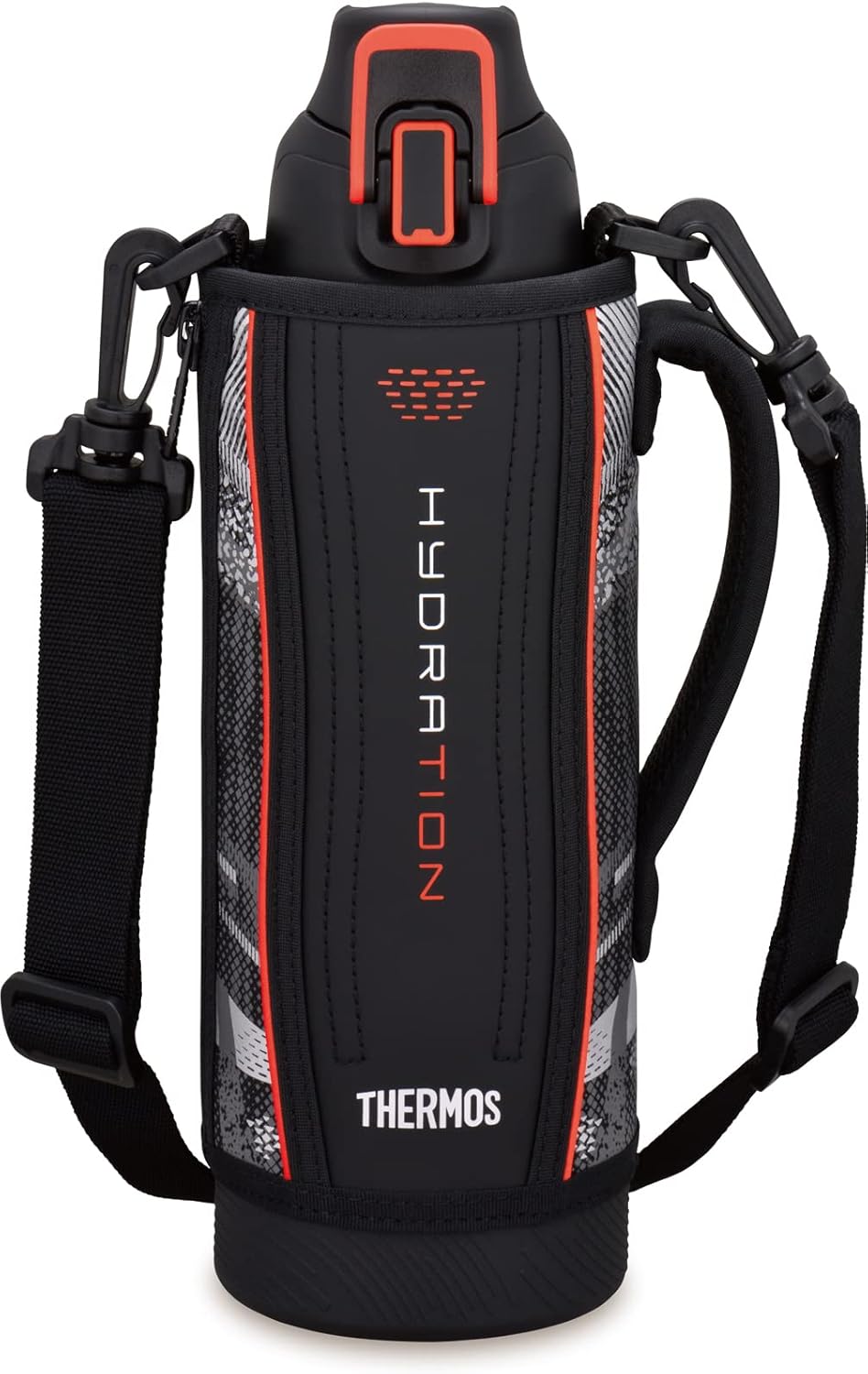 保冷専用サーモス真空断熱スポーツボトル1L ブラック