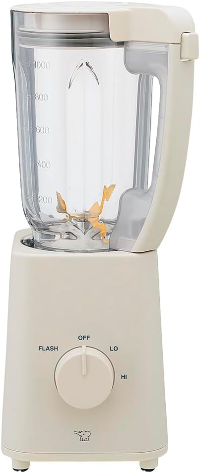 象印 マホービン 1.0L ミキサー 氷も砕ける 軽量・丈夫なマットグレージュ