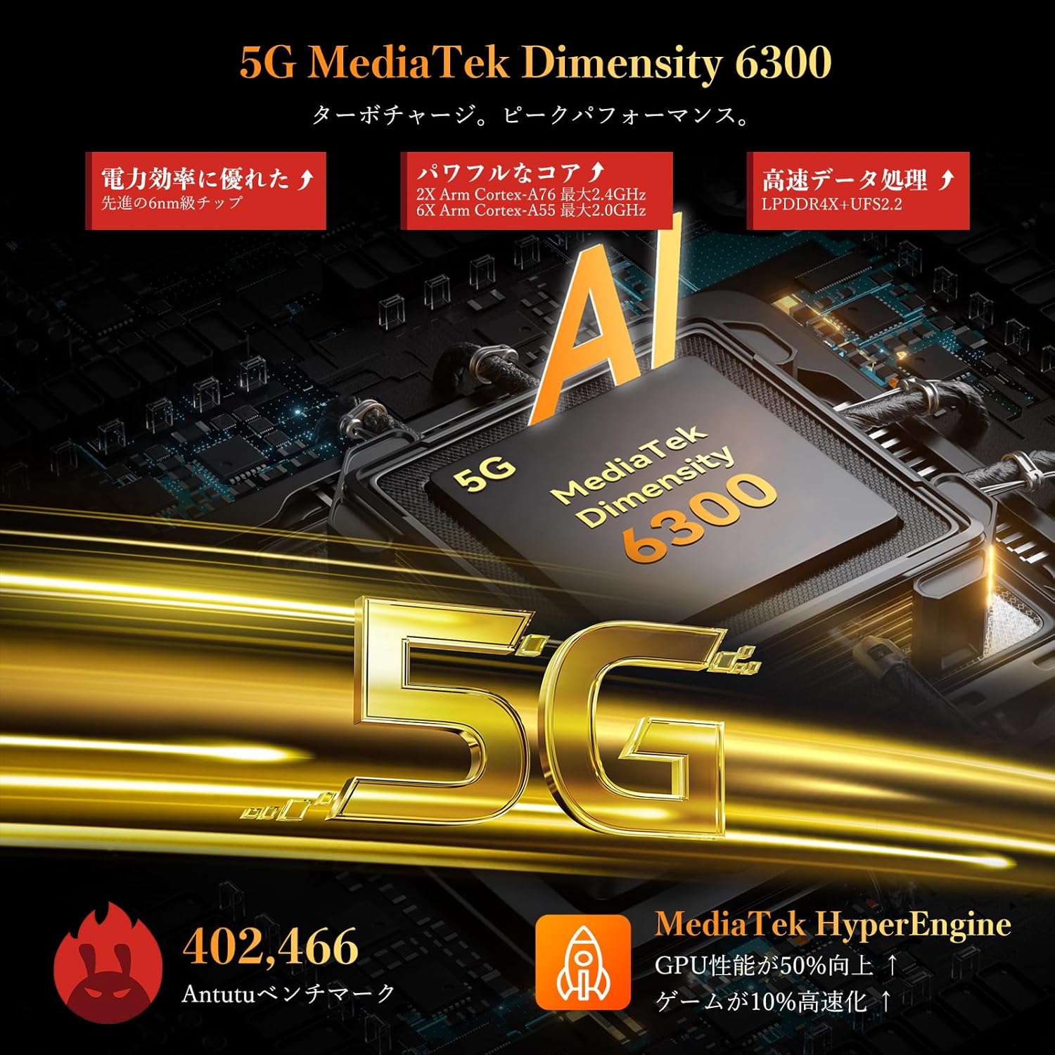 アウトドア向けタフネススマホ Blackview BL7000 | 7500mAhバッテリー・256GB・防水防塵・MIL-STD-810H